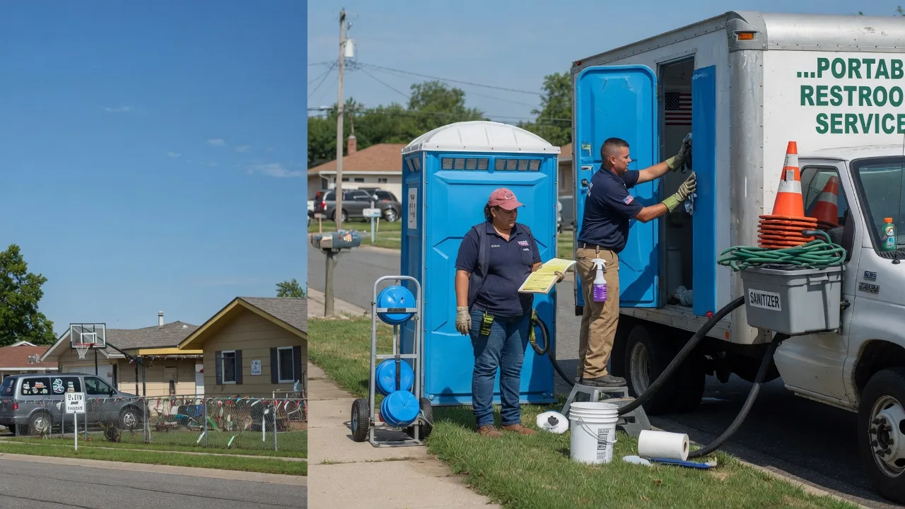 Portable Toilet Rental in Tonica, IL near me
